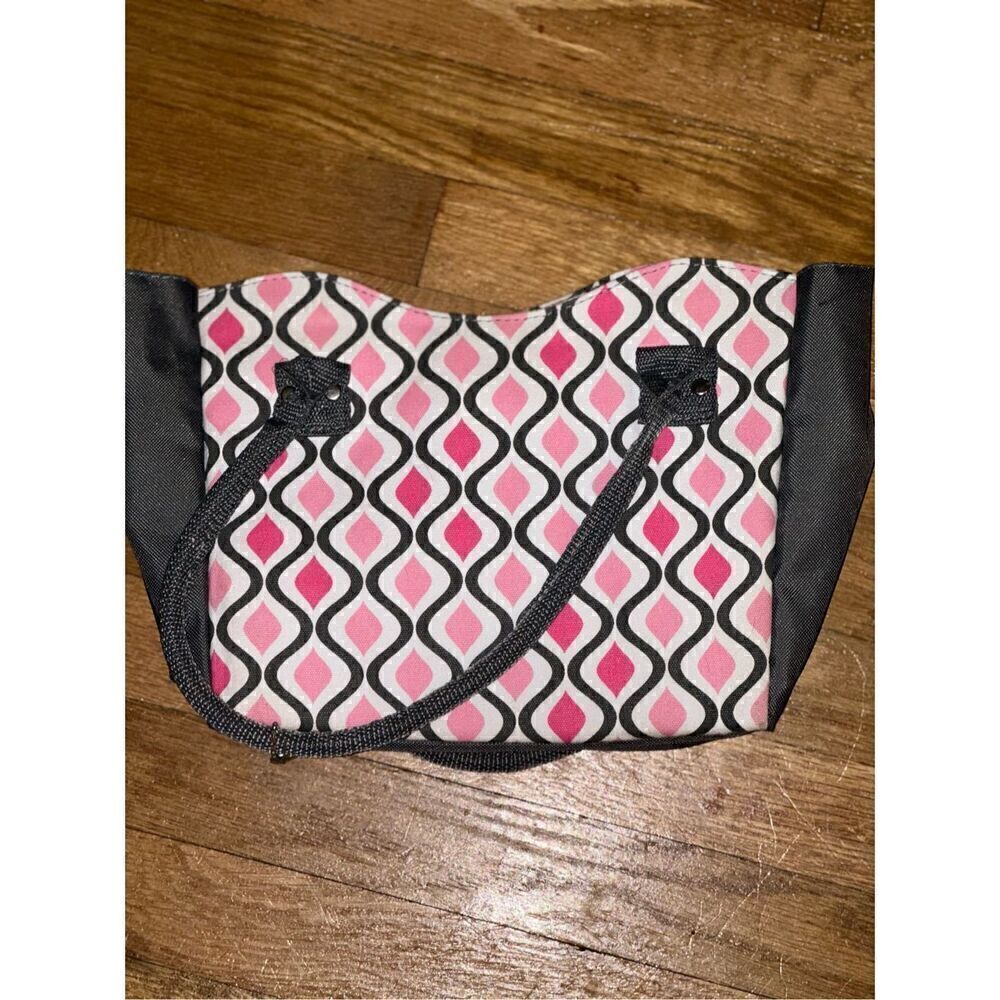 Fit & Fresh Insulated Lunch Tote Pink Gray